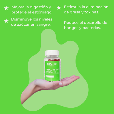 GUMMIES VINAGRE DE MANZANA (60 Unds)